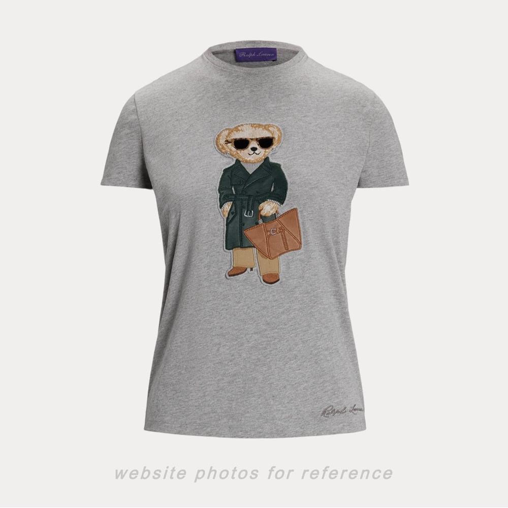 Ralph Lauren Collection Trench Bear Tee Pre-Fall 2025